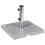 Beliani Parasol Base CEGGIA Grey Square 25 kg 6