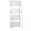 Beliani Shelving Unit PADUA 61 cm 156 cm Metal White 4