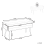 Beliani Upholstered Storage Bench DURHAM Velvet Off-White 3