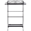 Beliani Side Table ANCUD Metal Black 4