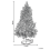 Beliani Artificial Snowy Christmas Tree TOMICHI 180 cm White 5