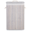 Beliani Laundry Basket KOMARI Bamboo Light Grey 72 L 4