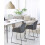 Beliani Set of 2 Dining Chairs SYLVA Black 2