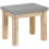 Beliani Set of 2 Garden Chairs OSTUNI Concrete Grey 2