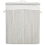 Beliani Laundry Basket KANDY Bamboo Light Grey 100 L 2