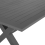 Beliani Garden Dining Table CASCAIS 200 cm 105 cm Metal Grey 5