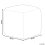 Beliani Pouffe BHILWARA Cotton Grey 5