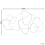 Beliani Wall Decor COBALT 50 cm Metal Brown 3