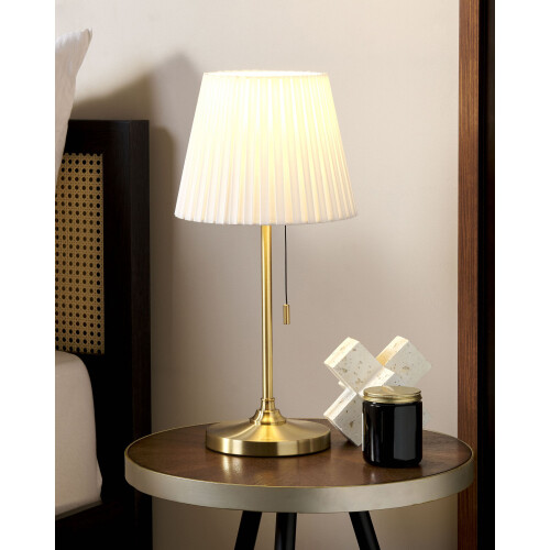 Beliani Table Lamp TORYSA Metal Gold 1