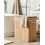Beliani Laundry Basket KALTHOTA Bamboo Light Brown 100 L 2