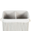 Beliani Laundry Basket KANDY Bamboo Light Grey 100 L 7