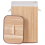 Beliani Laundry Basket KOMARI Bamboo Light Brown 72 L 5