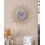 Beliani Wall Clock SOLURA 45 cm Metal Gold 2