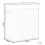 Beliani Laundry Basket KANDY Bamboo Light Grey 100 L 4