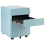 Beliani Storage Unit CAMI Metal Light Blue 3