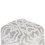 Beliani Pouffe BHILWARA Cotton Grey 2