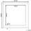 Beliani Wall Mirror CAVAN 65 cm 65 cm Metal Silver 3