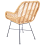 Beliani Dining Chair CANORA Rattan Natural 8