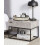 Beliani 1 Drawer Bedside Table CAIRO Light Grey 2