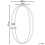 Beliani Wall Mirror BESSON 55 cm 90 cm Metal Gold 3