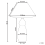 Beliani Table Lamp MATINA Ceramic White 3