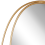 Beliani Wall Mirror BESSON 55 cm 90 cm Metal Gold 5