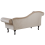 Beliani Left-Hand Chaise Longue LATTES Velvet Beige 3