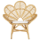 Beliani Peacock Chair FLORENTINE Rattan Natural 4