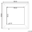 Beliani Wall Mirror PLERIN 60 cm 60 cm Metal Gold 3