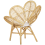 Beliani Peacock Chair FLORENTINE Rattan Natural 5