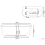 Beliani Bathtub HARVEY 1700 x 800 mm Black/ White 2