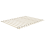 Beliani Bed Fabric LA ROCHELLE 140 x 200 cm (EU Double) Light Grey 2