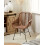 Beliani Dining Chair CANORA Rattan Brown 3