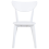 Beliani Set of 2 Dining Chairs ROXBY White 5