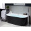 Beliani Bathtub HARVEY 1700 x 800 mm Black/ White 5