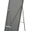 Beliani Standing Mirror BEAUVAIS 156 cm Metal Black 8