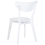 Beliani Set of 2 Dining Chairs ROXBY White 6