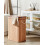 Beliani Laundry Basket KALUTARA Bamboo Light Brown 2