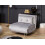 Beliani Single Sofa Bed VESTFOLD Velvet Grey 2