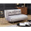 Beliani Sofa Bed 2 Seater VESTFOLD Velvet Grey 2