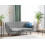 Beliani Sofa 3 Seater BODO Velvet Grey 3