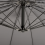 Beliani Cantilever Parasol 268 cm CALABRIA II Dark Grey 3