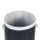 Beliani Laundry Basket SANNAR Bamboo Black 75 L 5