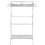 Beliani Side Table ANCUD Metal White 4