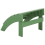 Beliani Garden Footstool ADIRONDACK Green 2