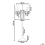 Beliani Floor Lamp EVANS Metal White 5