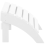 Beliani Garden Footstool ADIRONDACK White 5