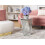 Beliani Side Table LUXEY Glass Mirrored Silver 3