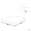 Beliani Fitted Sheet JANBU 180 x 200 cm Cotton Beige 4