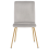 Beliani Set of 2 Dining Chairs RUBIO Velvet Grey 4